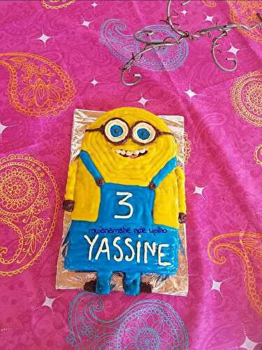 Gâteau Minion pour Yassine