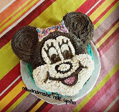 Gâteau Minnie  - mwanamshe upiho 