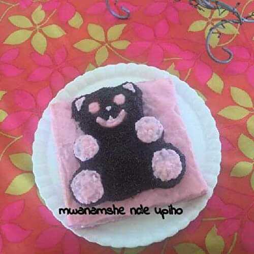 Gâteau nounours - mwanamshe upiho 