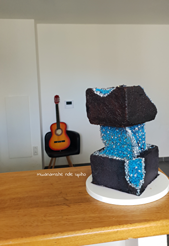 Geode cake en gravity cake