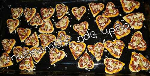 Mini pizza d'amour