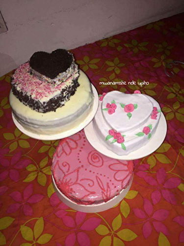 Pièce montée, gâteau de mariés 🥰(gâteau de mariage) - mwanamshe upiho 
