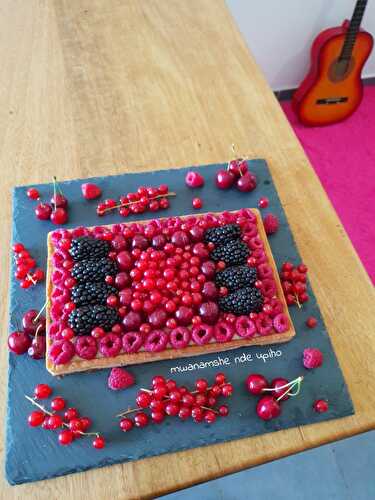 Tarte aux fruits rouges