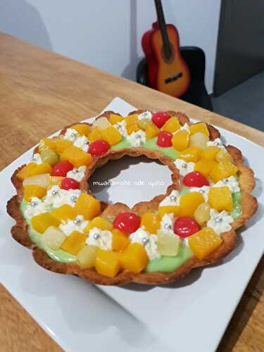 Tarte couronne multifruits