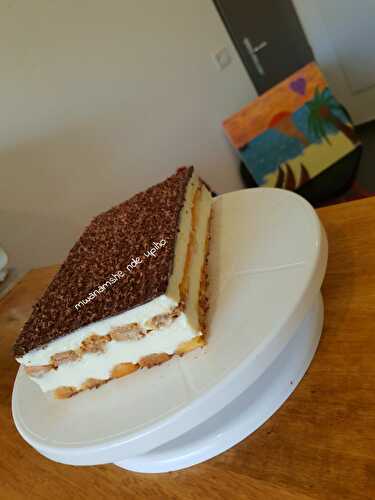 Tiramisú en entremet