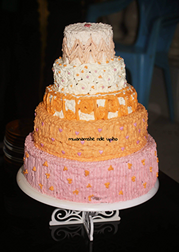 Wedding cake (gâteau de mariés) pièce montée (mariage)