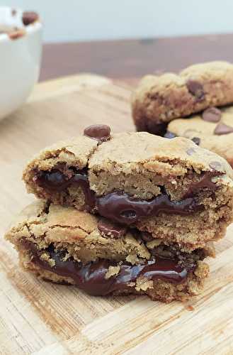 Cookies fourrées chocolat (Vegan,Sans gluten) - My healthy sweetness