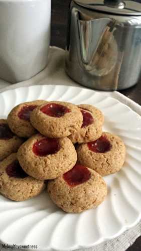 Biscuits sablés à la fraise - My healthy sweetness