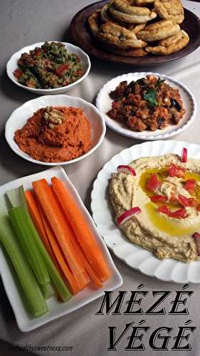 Healthy ftour n°3: mézé Libanais végétarien { sans gluten}