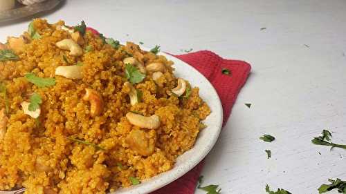 Quinoa à l'indienne { 30 minutes } - My healthy sweetness