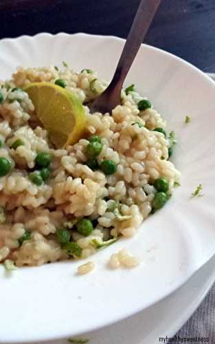 Risotto aux légumes vegan {recette de base}