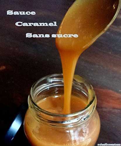 Sauce caramel sans sucre