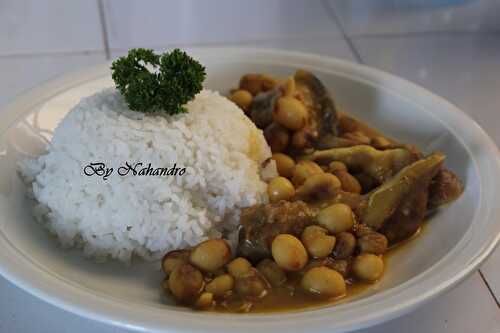 Oreilles de porc aux pois de bambara