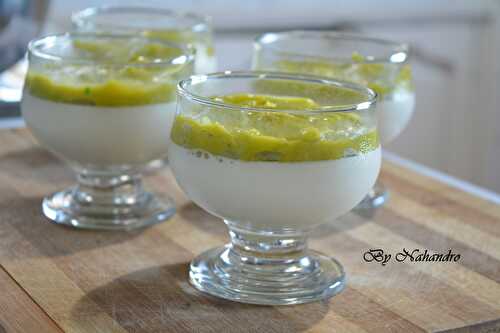 Panacotta à l’avocat