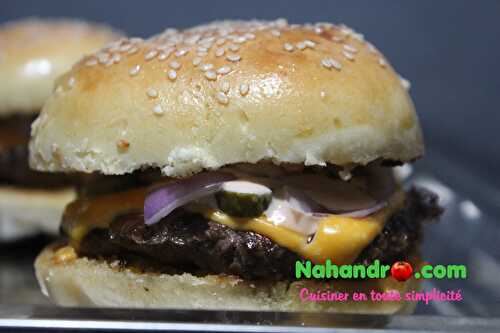 Recette facile de cheeseburger