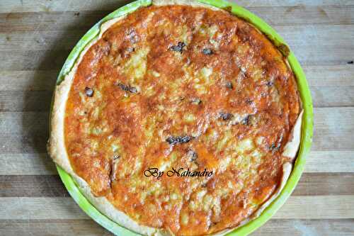 Recette Quiche aux anchois