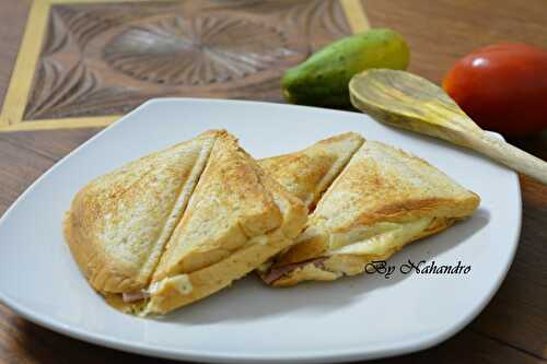 Réussir une recette facile de croque-monsieur en 3 étapes