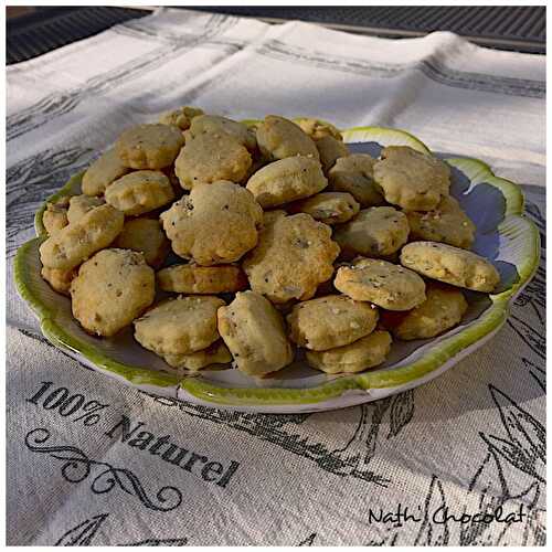 Biscuits apéritif aux graines