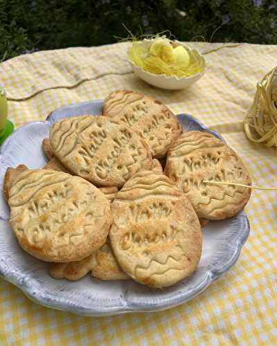 Biscuits oeufs de Pâques