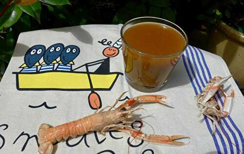 Bisque de langoustines