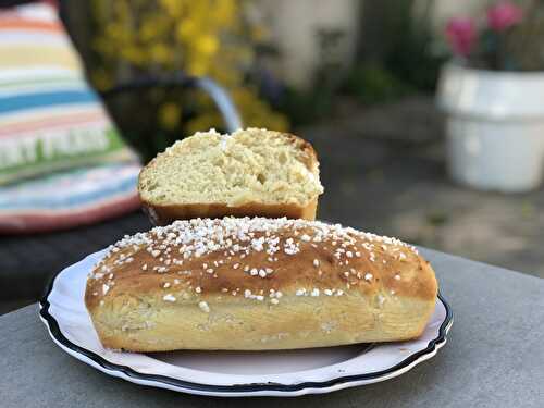 Brioche au sucre perlé