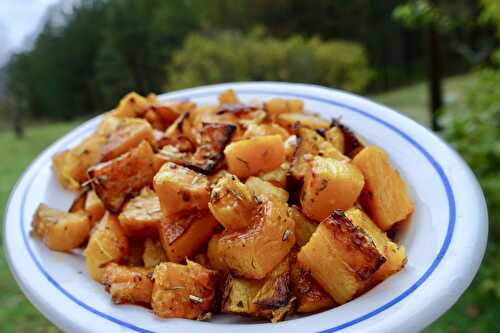 Butternut au four aux saveurs du Sud