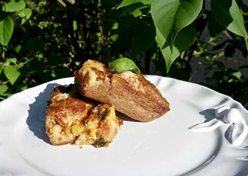 Cake à la compotée de tomates