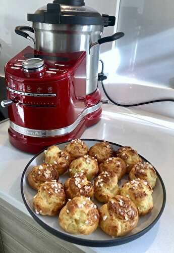 Chouquettes au cook processor Kitchenaid