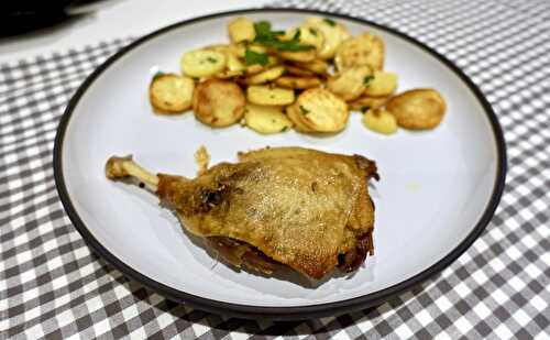 Confit de canard au four