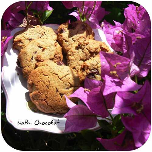 Cookies à la farine de châtaigne