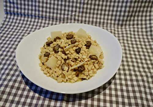 Crozetto aux morilles