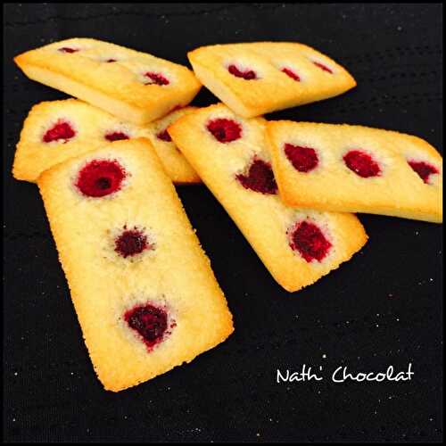 Financier à la framboise