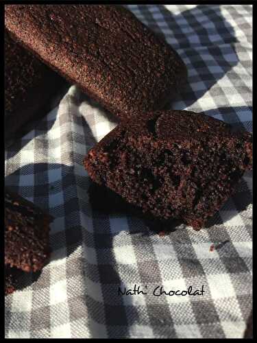 Financiers au chocolat et sarrasin