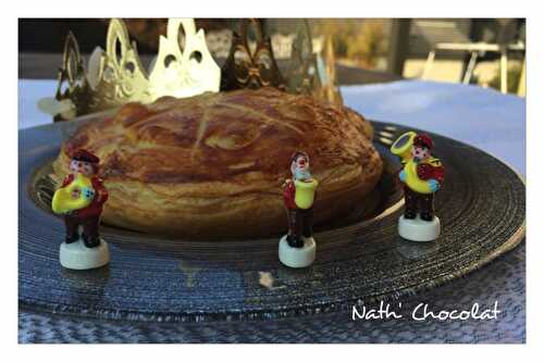 Galette des rois framboise et pistache