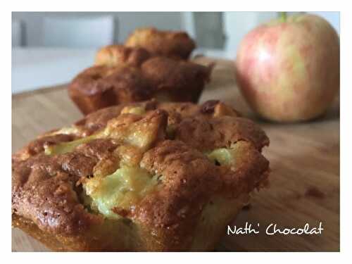 Gâteau pomme & rhubarbe