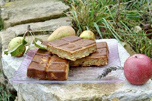 Gâteau pommes et poires