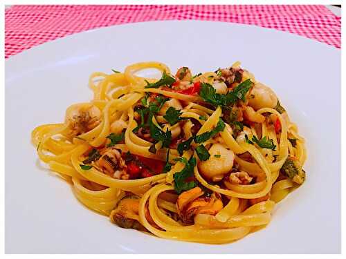 Linguines aux fruits de mer