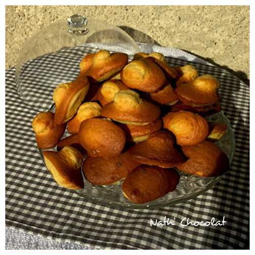 Madeleine au mascarpone