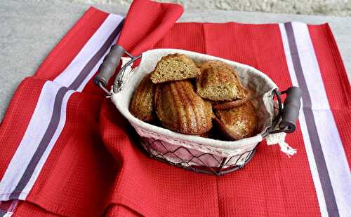 Madeleines au sarrasin