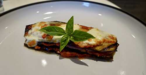 Millefeuille d'aubergines