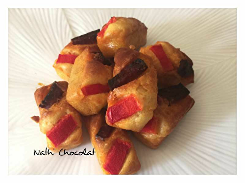 Mini cake poivron et chorizo