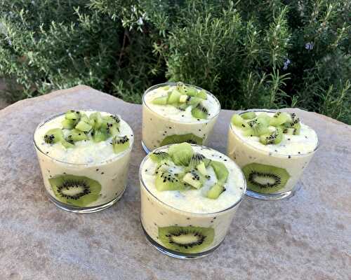 Mousse de kiwi