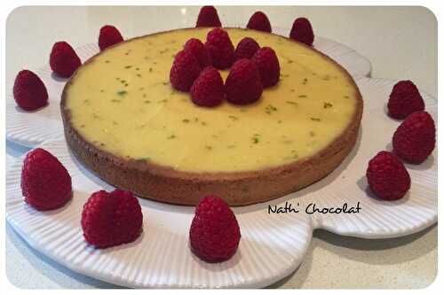 Tarte au citron vert