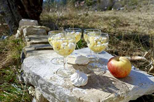 Verrine pomme et kiwi