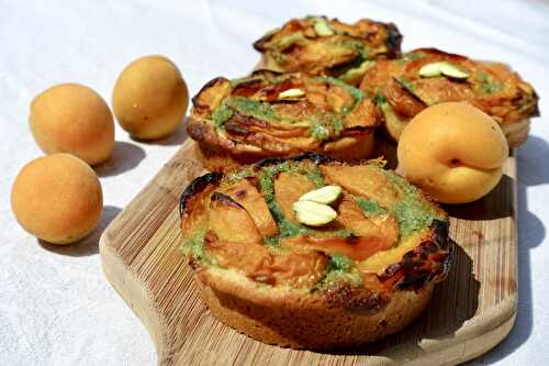 Tartelettes abricots et pistache