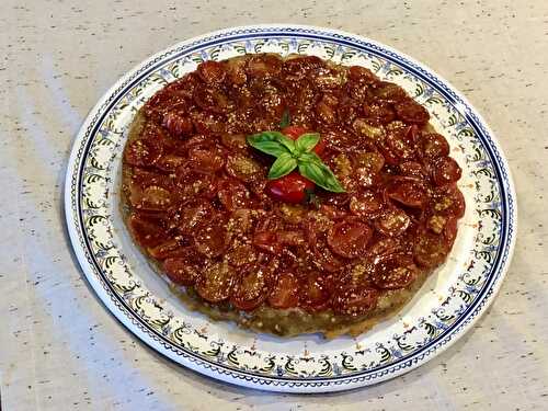 Tatin de tomates cerises