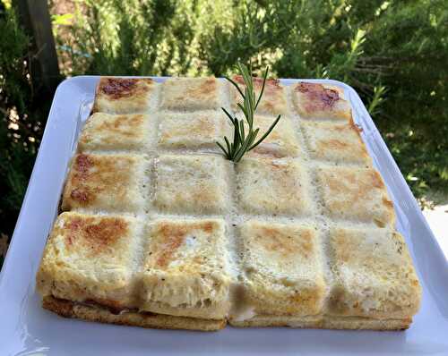 Croque tablette Tomates, oignons et poivrons