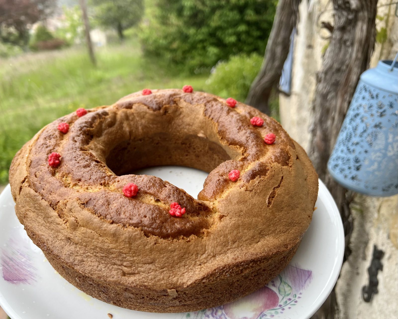 Cake tout doux à la crème 