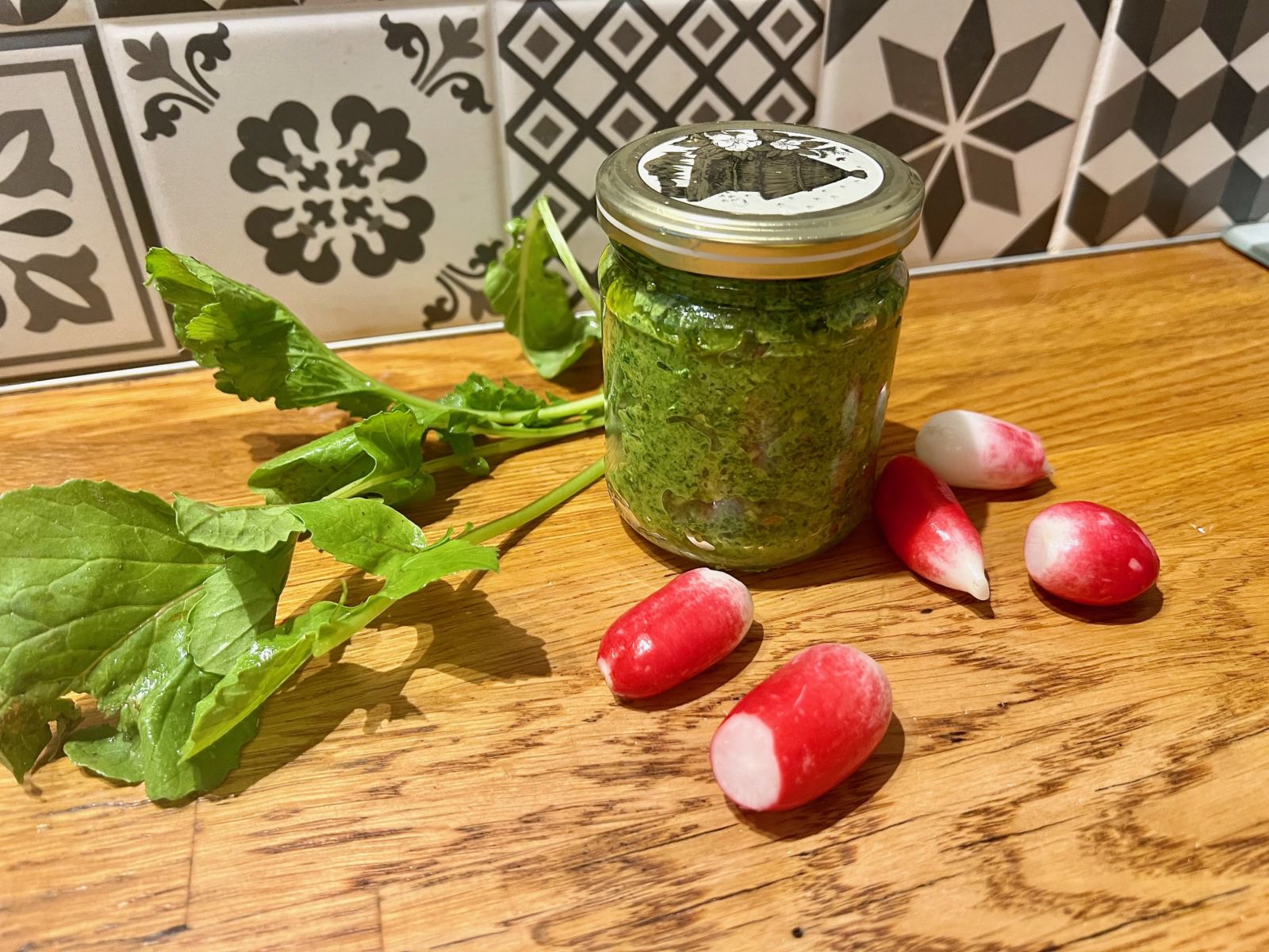 Pesto de radis 