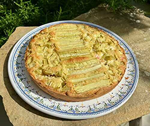 Tarte à la rhubarbe